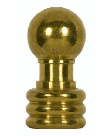 Satco 90/1386 Satco 90-1386 1-1/8" Burnished and Lacquered Ball Knob