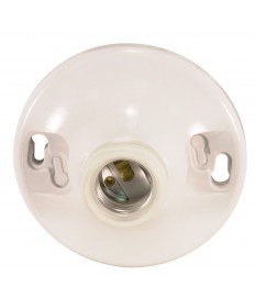 Satco 90/1502 PLASTIC KEYLESS RECEPTACLE/PIG 660 Watts 250 Volts