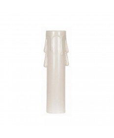 Satco 90/1506 3" CANDELABRA COVER WHITE/WHT Hardware & Lamp Parts