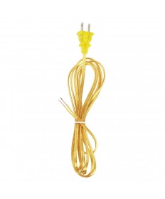 Satco 90/1526 Satco 90-1526 SPT-1 8FT Clear Gold 18/2 105C Cord Set