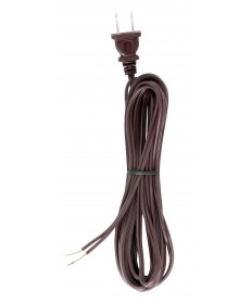 Satco 90/1529 15' BROWN CORD SET SPT-1 Wire Light Bulb