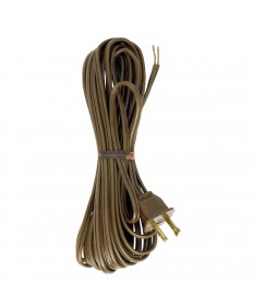 Satco 90/1535 Satco 90-1535 SPT-1 20FT Brown 18/2 105C Cord Set