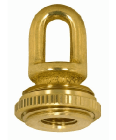 Satco 90/1571 Satco 90-1571 Unfinished 1/4IP Cast Brass Screw Collar w/Ring