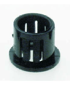 Satco 90/161 Satco 90-161 Black Nylon Snap-In Bushing for 7/16" Hole