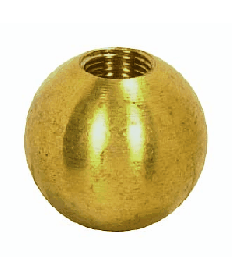 Satco 90/1624 Satco 90-1624 3/8"-8/32 Unfinished Brass Ball