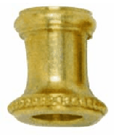 Satco 90/163 Satco 90-163 13/16"x7/8" 1/8 Slip Burnished and Lacquered Solid Brass Neck/Spindle