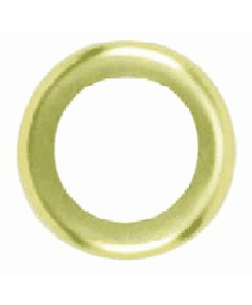 Satco 90/1656 Satco 90-1656 2 inch Brass Plated Steel Check Ring