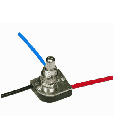 Satco 90/1679 3-Way Metal Push Lamp Switch Nickel Lamp Parts & Switches