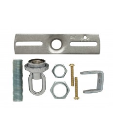 Satco 90/1701 BR LOCKNUT 3/16" THICK 1/4 IP Hardware & Lamp Parts