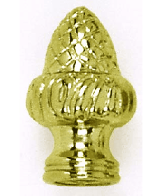 Satco 90/1712 Satco 90-1712 1-1/2" Antique Brass Acorn Finial