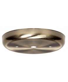 Satco 90/1860 ANT BR FIN CON CANOPY ONLY Canopies & Glass Holders