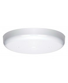Satco 90/1863 WHITE FIN CON CANOPY ONLY Canopies & Glass Holders Light