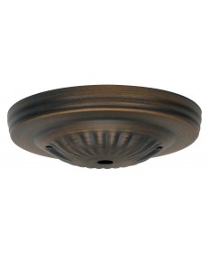 Satco 90/1886 DARK ANT CANOPY ONLY 1/8 CH 2 Canopies & Glass Holders