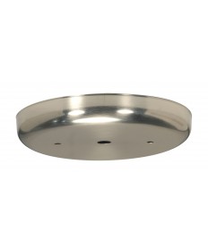 Satco 90/1902 BRUSHED NKL FIN CON CANOPY ONL Canopies & Glass Holders