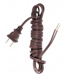 Satco 90/2035 12 FT BROWN 18/2 SPT 1 COR SET Wire Light Bulb