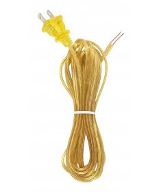 Satco 90/2036 12 FT. CLEAR GOLD SPT-1 Wire Light Bulb