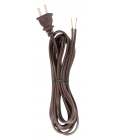 Satco 90/2039 9 FT 18/2 SPT-2 BROWN CORD Wire Light Bulb