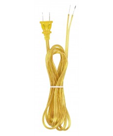 Satco 90/2043 8 FT CL GLD 18/2 SPT 2 FULL TI Wire Light Bulb