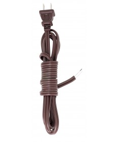 Satco 90/2046 8 FT BROWN 18/2 SPT 2 FULL TIN Wire Light Bulb