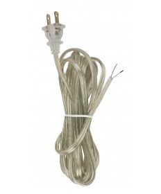 Satco 90/2048 12 FT SILVER 18/2 SPT 2 FULL T Wire Light Bulb