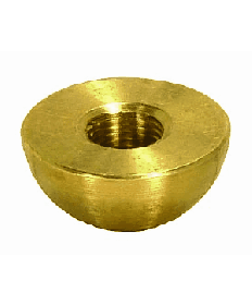 Satco 90/2096 Satco 90-2096 5/8" 1/8IP Unfinished Brass Half Ball