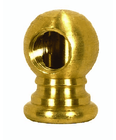 Satco 90/2173 Satco 90-2173 3/4" x 1-1/16" 1/8IP x 1/8IP Unfinished Brass Ball 