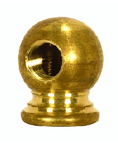 Satco 90/2175 Satco 90-2175 7/8" x 1-1/16" 1/8IP x 1/8IP Unfinished Brass Ball
