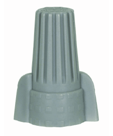 Satco 90/2240 Satco 90-2240 Grey 4 #12 Max Wing Connector Nut Wire Connector w/Sprint Inserts