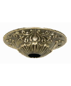 Satco 90/2382 Antique Brass Chandelier Canopy 5-1/2" Dia.