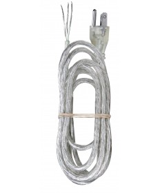 Satco 90/2403 8 FT #18/3 SVT 105 SILVER WITH 1250 Watts Wire Light