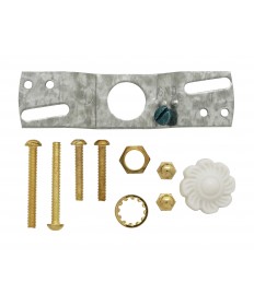 Satco 90/246 1 LT HLDR FOR UPRIGHT U-BEND G Canopies & Glass Holders