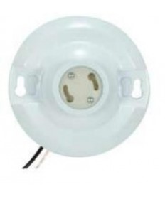 Satco 90/2469 Satco GU24 Fluorescent Phenolic Keyless Light Fixture w/Lead