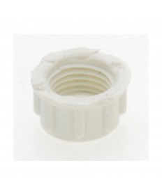 Satco 90/321 1/8 FEMALE WHITE BUSHING Wire Light Bulb