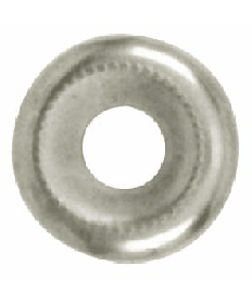 Satco 90/389 Satco 90-389 1-1/8" Nickel Plated Beaded Steel Check Ring