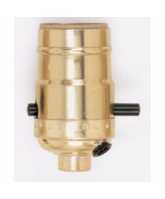 Satco 90/418 BRITE GILT PUSH THRU E26 BASE 660 Watts 250 Volts Sockets
