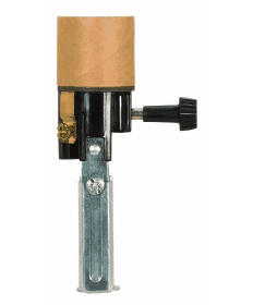 Satco 90/424 Medium Base Socket Paper Liner On-Off Turn Knob