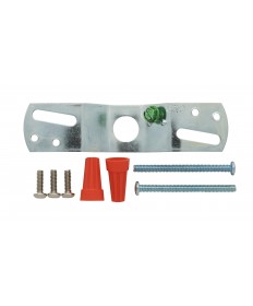 Satco 90/430 3 1/4" WHT FIN WIRED HOLDER Canopies & Glass Holders