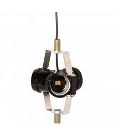 SATCO 90/463 | 3 Light Cluster Socket Medium Base 12 inch Leads Lamp Socket