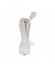 Satco 90/497 20' WHT SET W/MOLDED PLUG Wire Light Bulb