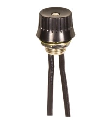 Satco 90/502 BLACK ON-OFF PHENOLIC ROTARY Switches & Accessories Light