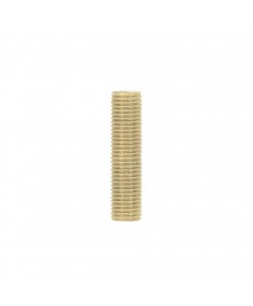 Satco 90/5032 1/8 IP Steel Threaded Pipe Yellow Zinc Plated 4" Length 3/8" Wide
