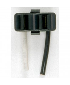 Satco|Nuvo | 90/545 | CONVENIENCE OUTLET Black 2 Wire Snap-In