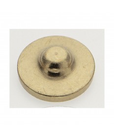 Satco 90/625 BRASS FIN 1/8 FLAT KNOB Hardware & Lamp Parts Light Bulb