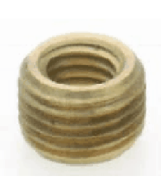 Satco 90/644 Satco 90-644 1/8Mx8/32F Unfinished Brass Reducing Bushing