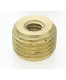 Satco 90/645 Satco 90-645 1/8Mx1/4-27F Unfinished Brass Reducing Bushing