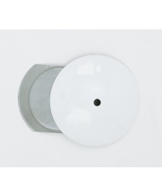 Satco 90/650 5" NECKLESS BALL HLDR/INSERT-W Canopies & Glass Holders