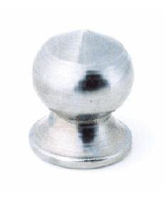 Satco 90/653 Satco 90-653 Nickel 8/32 Brass Pear Knob