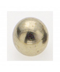 Satco 90/666 3/8" BRASS BALL B/L 8/32 Hardware & Lamp Parts Light Bulb