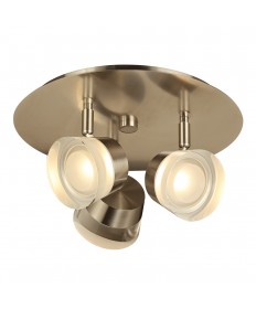PLC Lighting 90068SN PLC1 3 Vanity Ceiling light Sitra collection