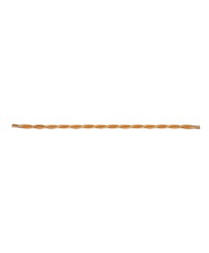 Satco 93/374 18/1 GOLD TWISTED RAYON BRAID Wire Light Bulb